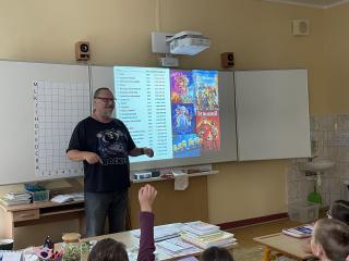 ZŠ Chuchelná - detektivky a komiksy od druháčků až po velké teenagery