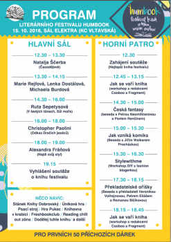 Horní patro - 15:00 ... jak se dělá komiks? (Já vám to povím) 
