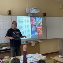 ZŠ Chuchelná - detektivky a komiksy od druháčků až po velké teenagery